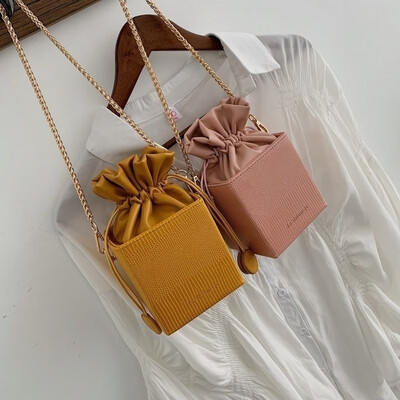 

Fashion Bags with Drawstring for Women Purses Small Bags with Flap for Women Bags with Box Shape