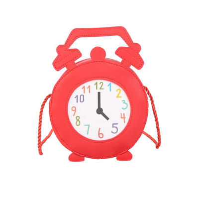 

Cute Clock Pattern Shoulder Handbags Women PU Leather Small Crossbody Bags