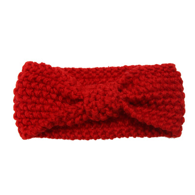 

Kids Baby Infants Warm Wool Knit Headband Turban Stretch Knot Hairband