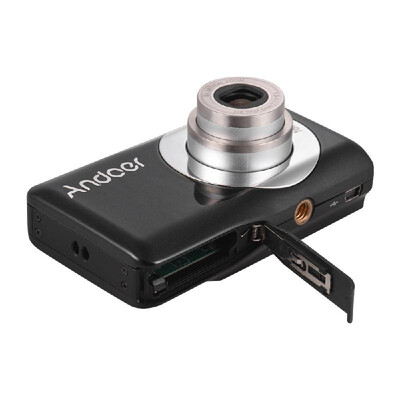 

Andoer 16MP 720P HD Digital Camera Video Camcorder with 2pcs Rechargeable Batteries 8X Optical & 4X Digital Zoom Anti-shake 27inc