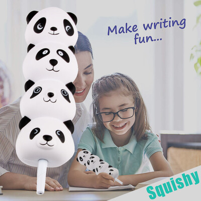 

〖Follure〗Squishies Panda Slow Rising Pencil Toppers Grip Fruit Scented Stress Relief Toy