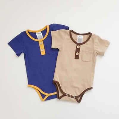 

Cute Newborn Toddler Baby Girl Boy Cotton Romper Bodysuit Sunsuit Summer Clothes