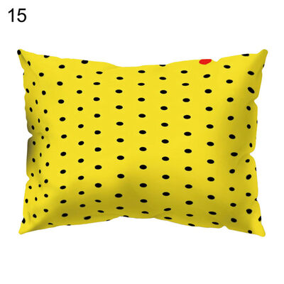 

Dot Triangle Geometric Pattern Pillow Cover Cushion Case Car Sofa Hotel Decor