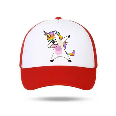 

Unicorn Cap Girls Boy Kids Baseball Cap Summer Sun Hat Adjustable Unique Gift