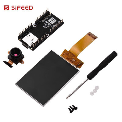 

Sipeed Maix-BIT RISC-V Dual Core 64bit CPU with FPU K210 AI Development Board Large Lens Display Screen Kit