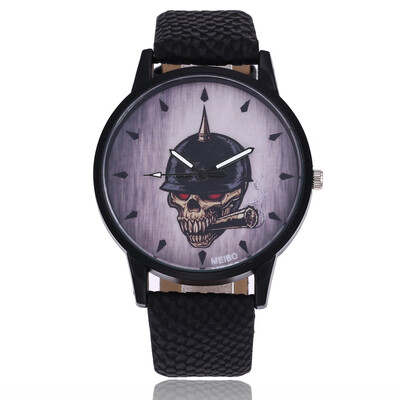 

Smoke ghost men&women with the same watch belt quartz watch