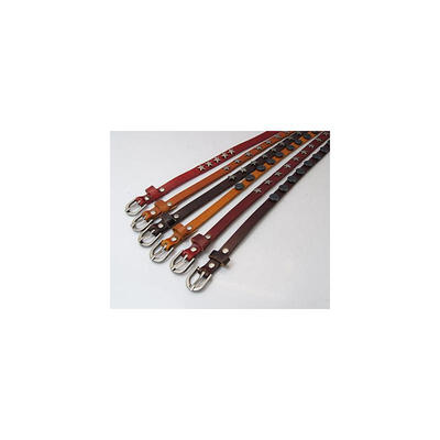 

Leather Belts with Alloy Findings Mixed Color 625x11x6mm
