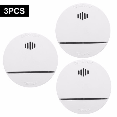 

Wireless Smoke Detector Photoelectric Fire Alarm Battery-Powered Light Sound Warning Fire Safety for Home Hotel School