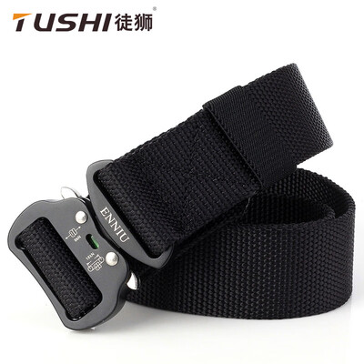 

Aviation aluminum buckle 38 tactical twisted nylon special forces inner belt multi-function training outdoor belt