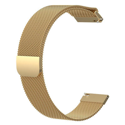 

Metal Magnetic Milanese Loop 18mm Watchband Wrist Strap for Ticwatch C2
