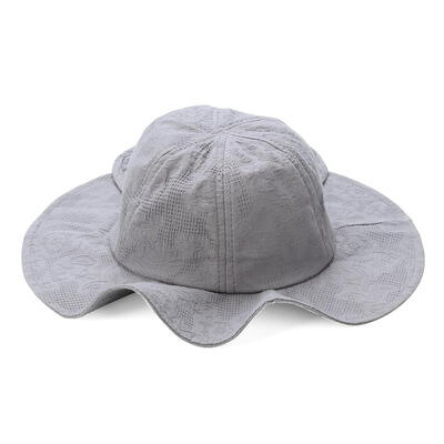 

Lovely Bow Elastic Band Baby Hat Summer Beach Sunshade Cap Fisherman Hats