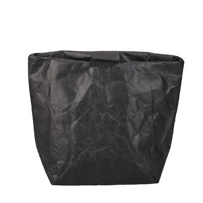 

Folding Waterproof Kraft Paper Insulation Lunch Bag Thermal Food Picnic Bag