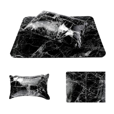 

Toponeto Nail Set Hand Pillow Wrist Pillow Sponge Leather Folding Hand Pillow Pad