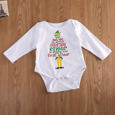 

Newborn Baby Boys Girls Romper Bodysuit Jumpsuit Outfits Set Clothes Christmas