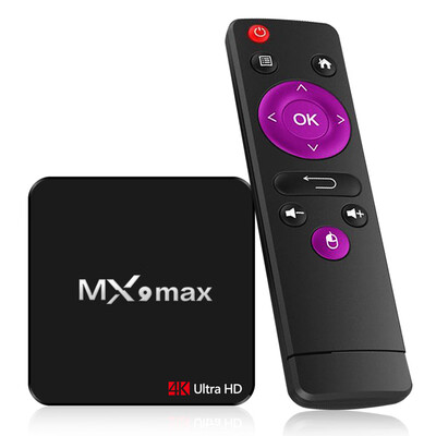 

MX9 max Smart Android 81 TV Box RK3328 Quad Core 4K VP9 H265 HDR10 USB30 2GB 16GB Mini PC WiFi LAN HD Media Player EU Plug