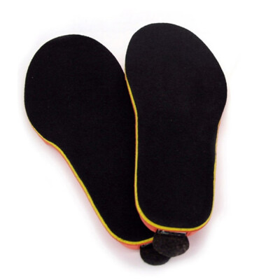 

Pair Electric Heated Shoe Insoles Foot Warmer Heater Feet Battery Warm Socks Ski