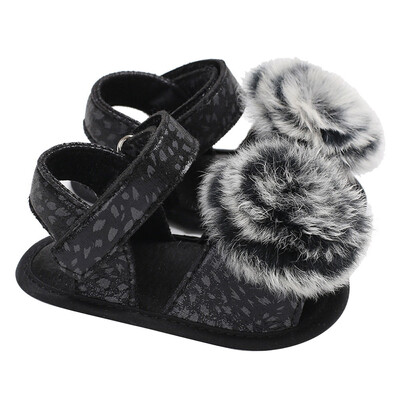 

Baby Infant Kids Girl Leopard Soft Sole Sandals Shoes Toddler Summer Shoes
