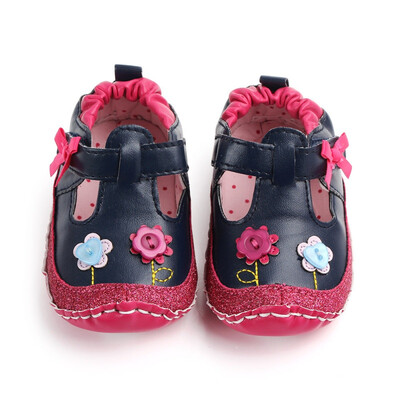 

Baby Shoes First Walkers Newborn Baby Girl Shoes Soft Soled Non-slip Toddler Girl Footwear Shoes PU Leather new