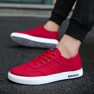 

Black canvas shoes mens new summer breathable thin Korean version of casual cloth shoes hundred board shoes mens shoes