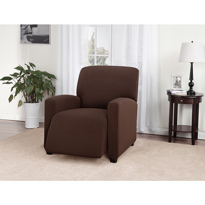 

SUPIN Jersey 4 Pieces Stretch Recliner slipcovers Polyester&Spandex Couch Covers Slipcovers Furniture Protectors 7703
