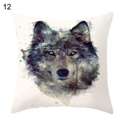 

Animal Zebra Giraffe Rabbit Pillow Case Cushion Cover Sofa Bed Car Office Decor