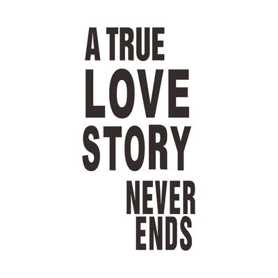 

Letter LOVE Wall Sticker PVC Waterproof Living Room Decals Home Decoration