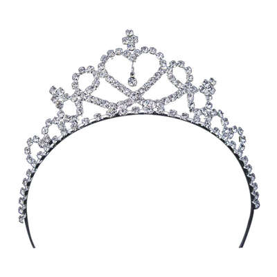 

Kids Girl Bridal Princess Love Crystal Rhinestone Headband Wedding Bridal Bridesmaid Hairband