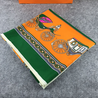 

Spring&autumn new satin wagon big square towel air conditioning shawl sunscreen beach towel ladies scarf shawl dual purpose