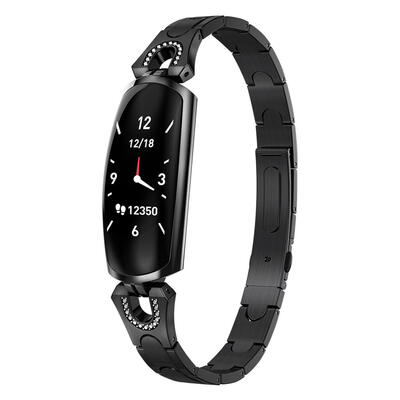 

AK16 Women Heart Rate Monitor Fitness Tracker IP67 Waterproof Bracelet