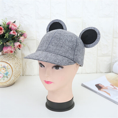 

Tailored Womens Warmer Wool Felt Outback Hat Cute Girls Cap Ear Design