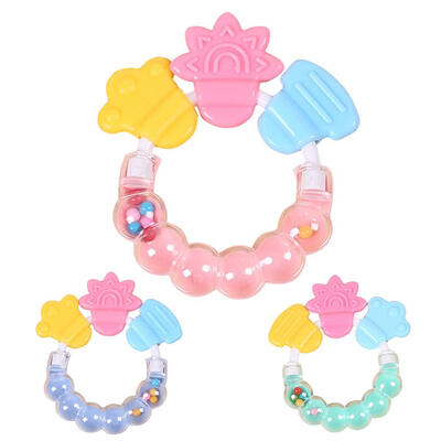 

Fruit Design Available Cute Silicone Teether Baby Infant Set Tree Teethers