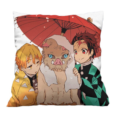 

Cartoon Throw Pillows Square Decorative Pillows for Kids Teens Adults&Anime Fans