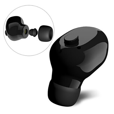 

Waterproof Single Mini Wireless Earpiece with Magnetic USB Charger Small Showering Sports Headphone for iPhone iPad Samsung