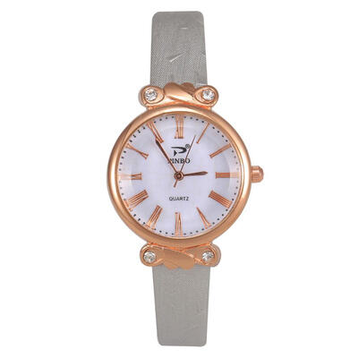 

Hot Selling Women Watch Simple Leather Strap Business Quartz Wristwatch High Quality Casual Scale Dial Clock Montre Femme