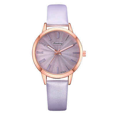 

Personality watch Korean fashion Roman numerals quartz watch high-grade solid color ladies watch