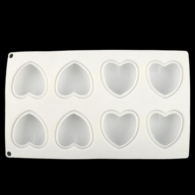 

Greensen 8-Cavity Silicone Non-stick Baking Pan Chocolate Cake Mousse Mold