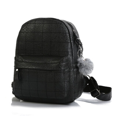 

Tailored Plush Ball Pendant Sweet Lady Backpack Womens Backpack Shoulder Bag Packet