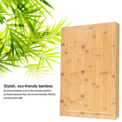

Greensen Large Antibacterial Thick Bamboo Cutting Board Block Kitchenware Home