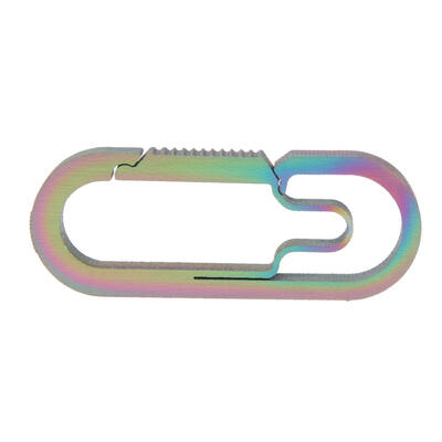 

EDC Titanium Alloy Outdoor Camping Carabiner Keychain Hanging Buckle