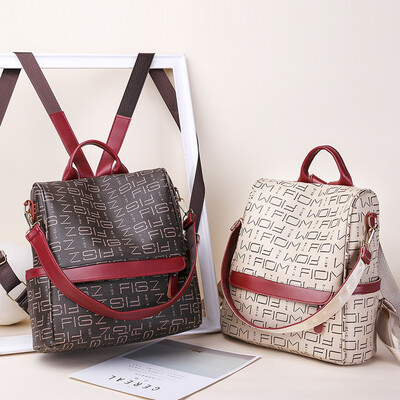 

Summer new multi-function shoulder bag Korean fashion print shoulder Messenger bag