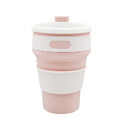 

Silicone Coffee Cup Outdoor Portable Travelling Cup Folding Retractable Water Cup