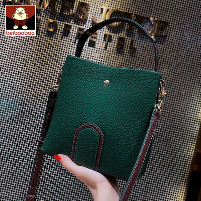 

Foreign air bag woman 2019 new Korean version 100 bucket bag handbag fashion single shoulder oblique bag tide