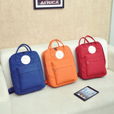 

Casual Style Canvas School Bags Chic Backpack