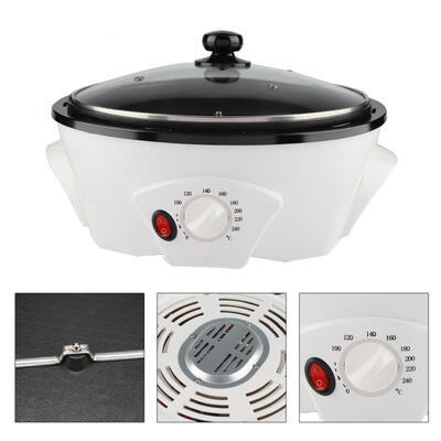 

Greensen Electeic Coffee Roaster Coffee Bean Roasting Baking Machine EU Plug 800W 220V