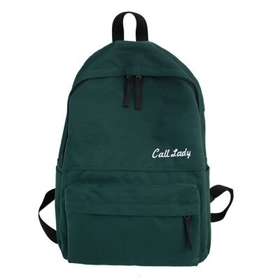 

Double shoulder bag Japanese&Korean version of ancient feeling girl new college students schoolbag original home ins simple 10