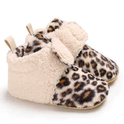 

Baby Boots Autumn Winter Models Stitching Baby Casual Soft Bottom Toddler Shoes Baby Boots Boy Girl