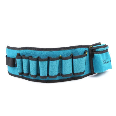 

PENGGONG Multi-functional Waist Tool Bag Pockets Pouch Organizer Oxford Canvas Chisel Repairing Tool Pockets with Belt Wearable