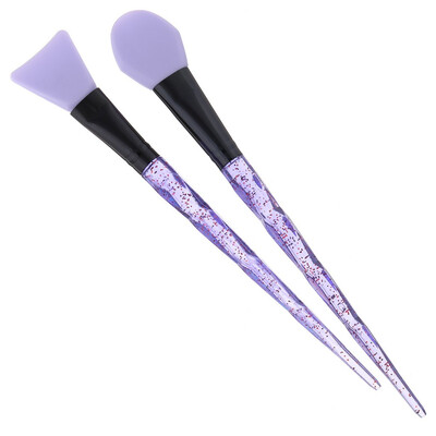

Toponeto Transparent Crystal Handle Facial Face Mud Mask Mixing Brush Cosmetic Makeup Kit