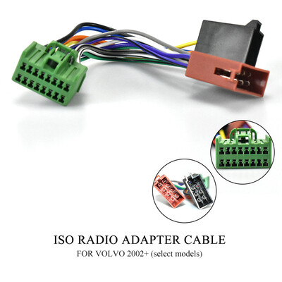 

12-132 ISO Radio Adapter for VOLVO 2002 select models Wiring Harness Connector Lead Loom Cable Plug Adaptor Stereo