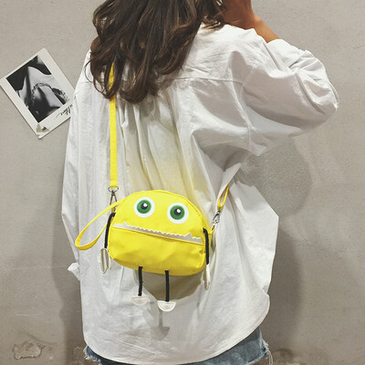 

Mini bag female 2019 new funny bag ins super fire Japanese cartoon cute girl shoulder Messenger bag
